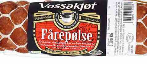 Bilde av Vossakjøt fårepølse. Bilde av Vossakjøt fårepølse.