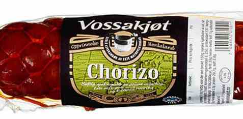 Bilde av Vossakjøt chorizo snabb. Bilde av Vossakjøt chorizo snabb.