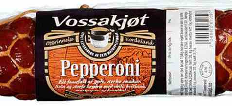 Bilde av Vossakjøt pepperoni snabb. Bilde av Vossakjøt pepperoni snabb.