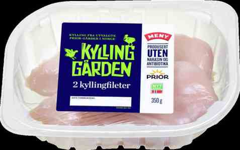 Bilde av Prior kyllingfilet 380 gr kyllinggården. Bilde av Prior kyllingfilet 380 gr kyllinggården.