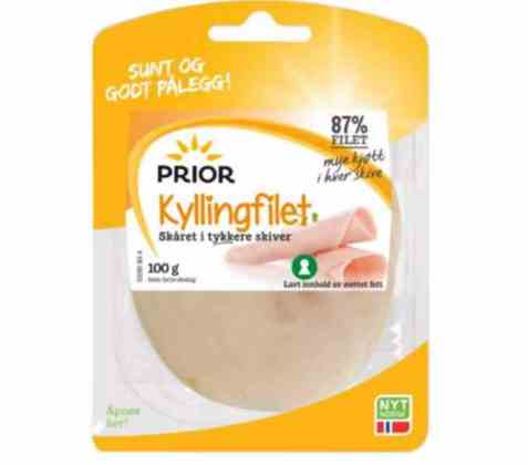 Bilde av Prior kyllingfilet pålegg i tykkere skiver. Bilde av Prior kyllingfilet pålegg i tykkere skiver.