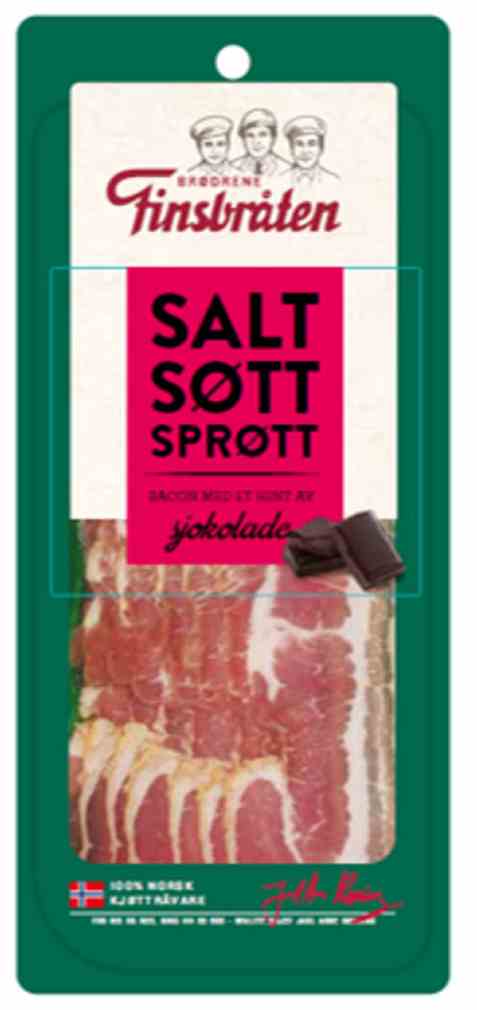 Bilde av Finsbråten surprice 100 gr bacon. Bilde av Finsbråten surprice 100 gr bacon.