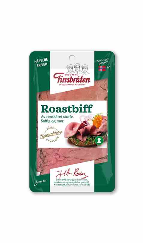 Bilde av Finsbråten roastbiff. Bilde av Finsbråten roastbiff.