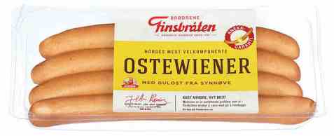 Bilde av Finsbråten ostewiener. Bilde av Finsbråten ostewiener.
