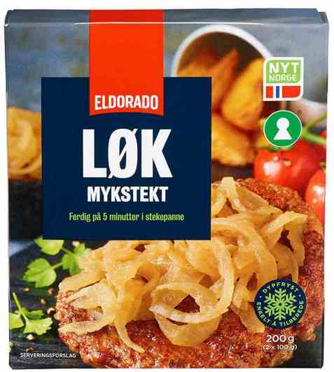 Bilde av Eldorado løk mykstekt. Bilde av Eldorado løk mykstekt.