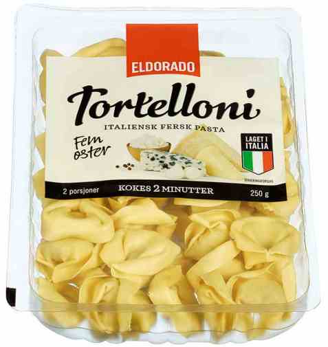 Bilde av Eldorado tortelloni med ost. Bilde av Eldorado tortelloni med ost.