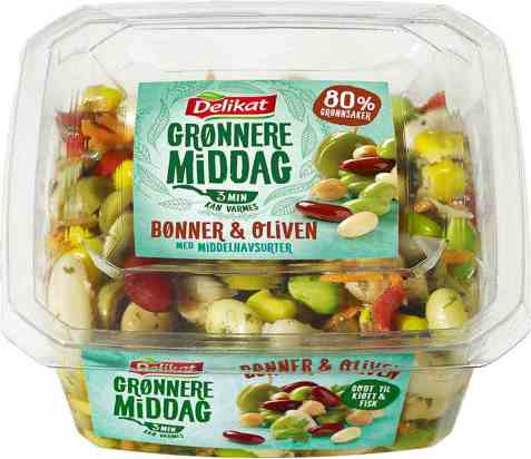 Bilde av Delikat Bønner og oliven. Bilde av Delikat Bønner og oliven.