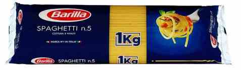 Bilde av Barilla spaghetti 1 kg. Bilde av Barilla spaghetti 1 kg.
