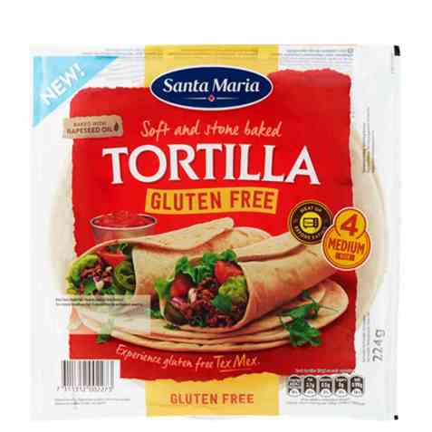 Bilde av Santa Maria tortilla glutenfri. Bilde av Santa Maria tortilla glutenfri.