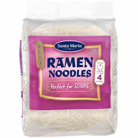 Bilde av Santa Maria ramen noodles. Bilde av Santa Maria ramen noodles.