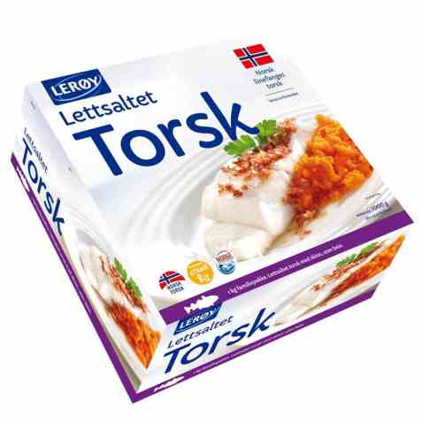 Bilde av Lerøy Lettsaltet torsk 1 kg. Bilde av Lerøy Lettsaltet torsk 1 kg.