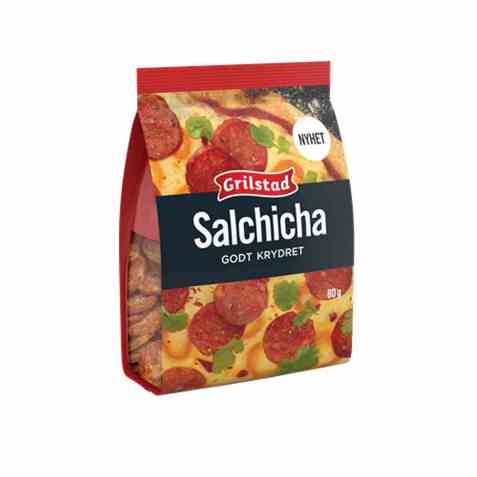 Bilde av Grilstad salchicha godt krydret. Bilde av Grilstad salchicha godt krydret.