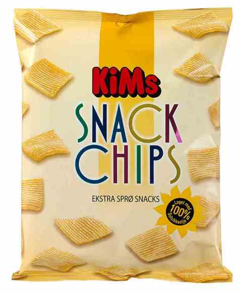 Bilde av KiMs Snack Chips 100 gr. Bilde av KiMs Snack Chips 100 gr.