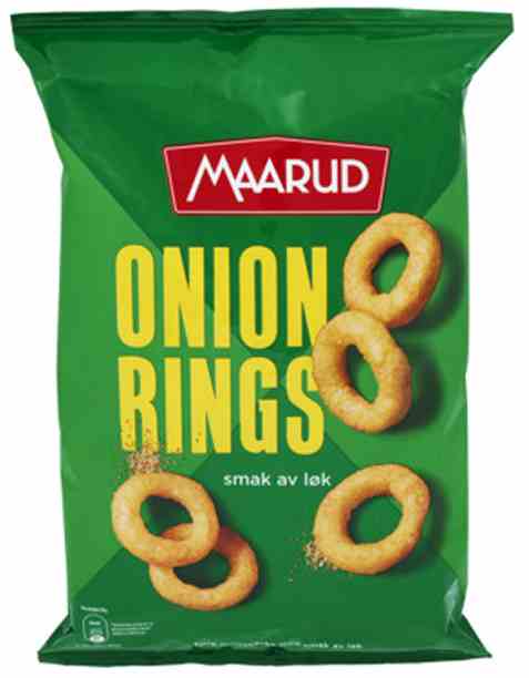 Bilde av Maarud Onion rings. Bilde av Maarud Onion rings.