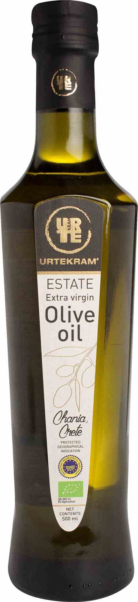 Bilde av Urtekram extra virgin olivenolje 500 ml. Bilde av Urtekram extra virgin olivenolje 500 ml.