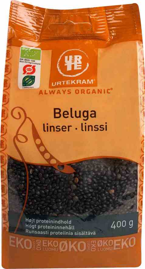 Bilde av Urtekram belugalinser.