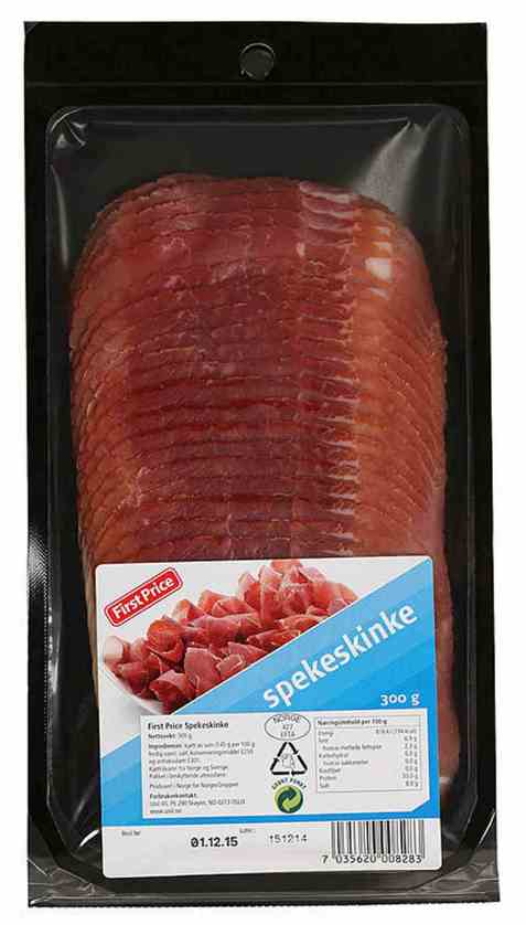 Bilde av First Price spekeskinke 300 gr. Bilde av First Price spekeskinke 300 gr.