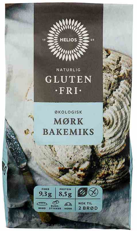 Bilde av Helios mørk glutenfri bakemiks. Bilde av Helios mørk glutenfri bakemiks.