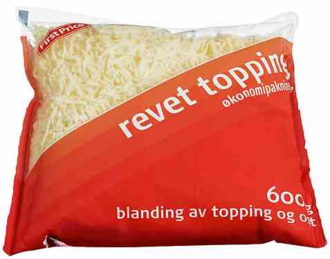 Bilde av First price revet topping. Bilde av First price revet topping.
