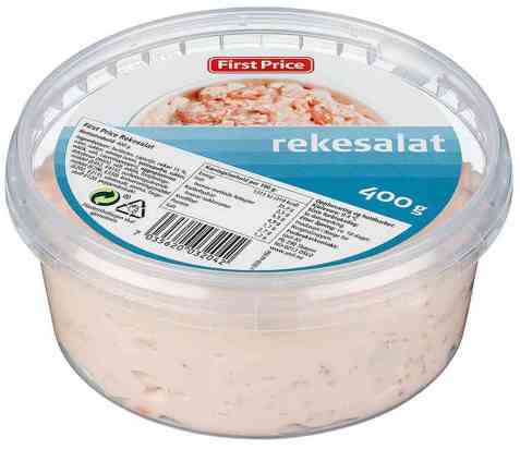Bilde av First price rekesalat 400 gr. Bilde av First price rekesalat 400 gr.
