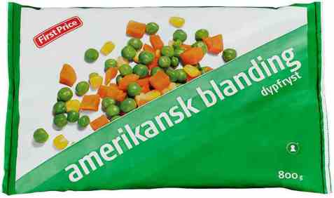 Bilde av First price amerikansk blanding. Bilde av First price amerikansk blanding.