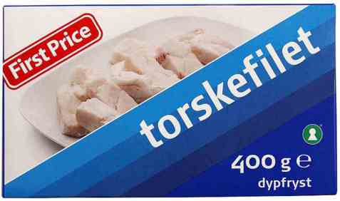 Bilde av First Price torskefilet i blokk. Bilde av First Price torskefilet i blokk.