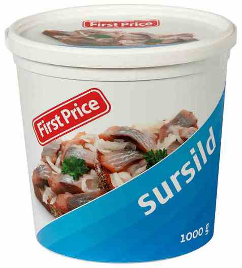 Bilde av First price sursild 1 kg. Bilde av First price sursild 1 kg.