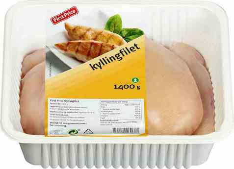 Bilde av First price kyllingfilet 1,4 kg fersk. Bilde av First price kyllingfilet 1,4 kg fersk.