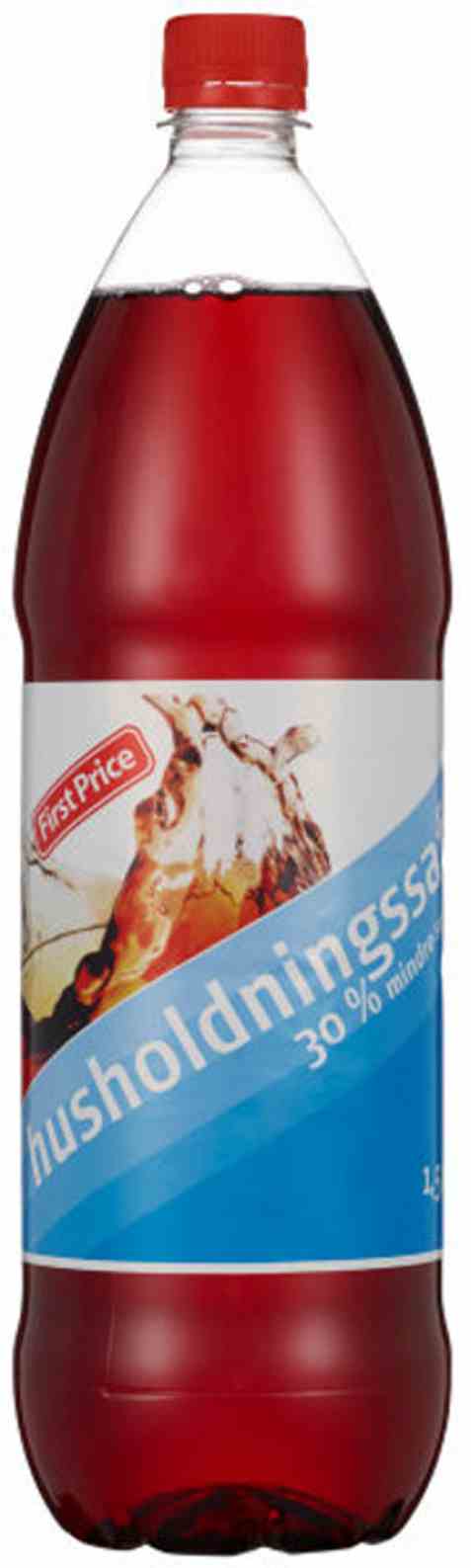 Bilde av First price husholdningssaft 1,5 liter.