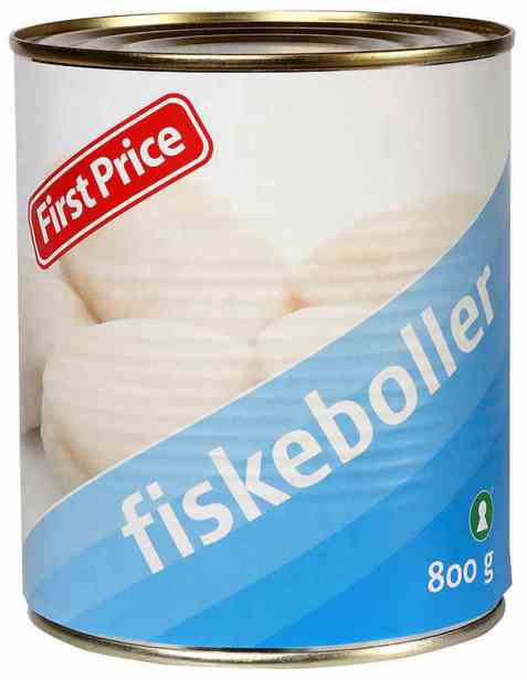 Bilde av First price fiskeboller. Bilde av First price fiskeboller.