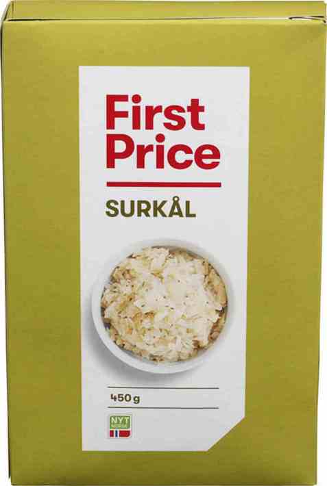 Bilde av First price surkål. Bilde av First price surkål.
