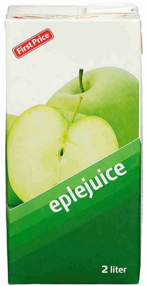 Bilde av First price eplejuice. Bilde av First price eplejuice.