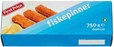 Bilde av First price fiskepinner. Bilde av First price fiskepinner.
