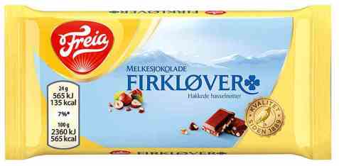 Bilde av Freia Firkløver 24 gr. Bilde av Freia Firkløver 24 gr.