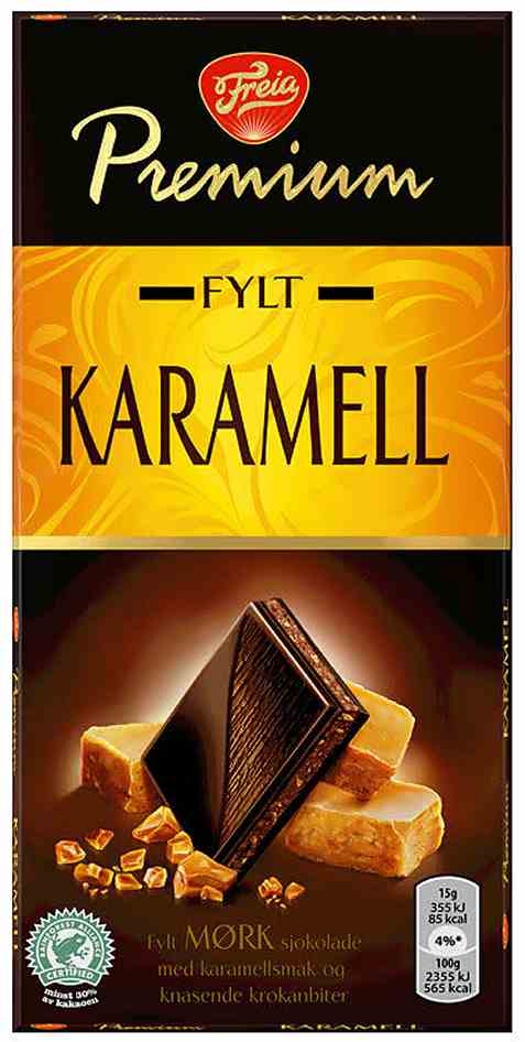 Bilde av Freia Premium karamell 150 gr. Bilde av Freia Premium karamell 150 gr.