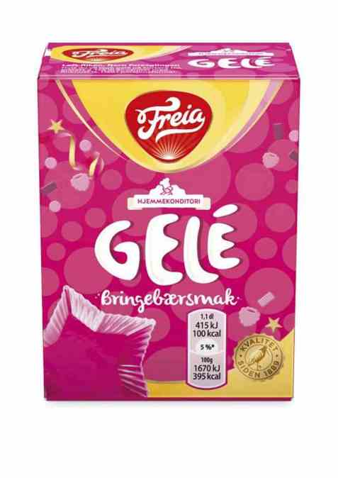 Bilde av Freia bringebærgele 230 gr. Bilde av Freia bringebærgele 230 gr.