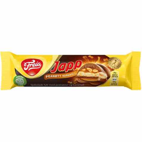 Bilde av Freia Japp peanøtt og karamell 37 gr. Bilde av Freia Japp peanøtt og karamell 37 gr.