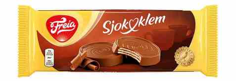 Bilde av Freia sjokoklem.