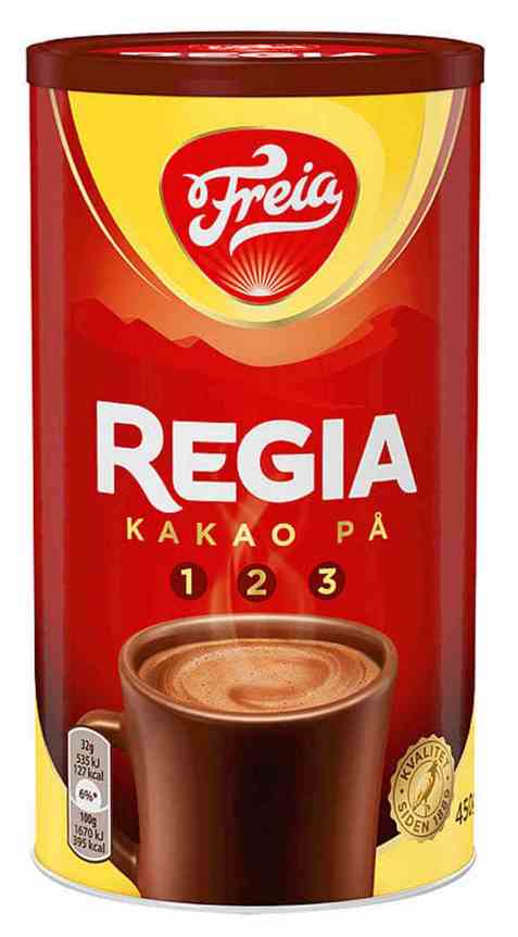 Bilde av Freia regia sjokoladedrikk i boks. Bilde av Freia regia sjokoladedrikk i boks.