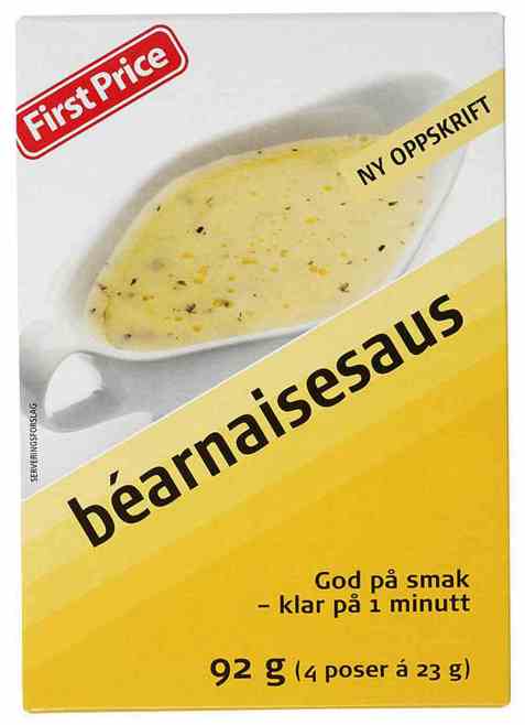 Bilde av First Price bearnaisesaus 4 pk. Bilde av First Price bearnaisesaus 4 pk.