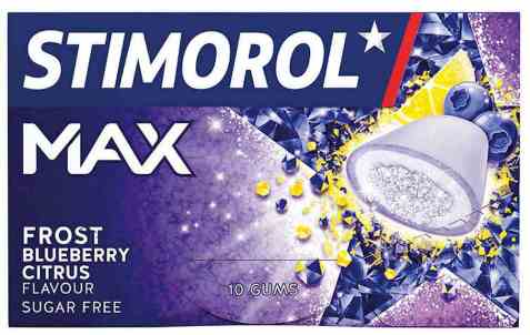 Bilde av Stimorol max blueberry. Bilde av Stimorol max blueberry.