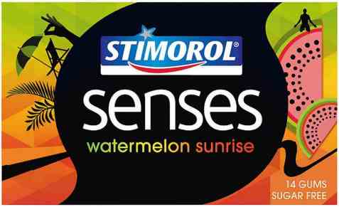 Bilde av Stimorol senses watermelon sunrise. Bilde av Stimorol senses watermelon sunrise.