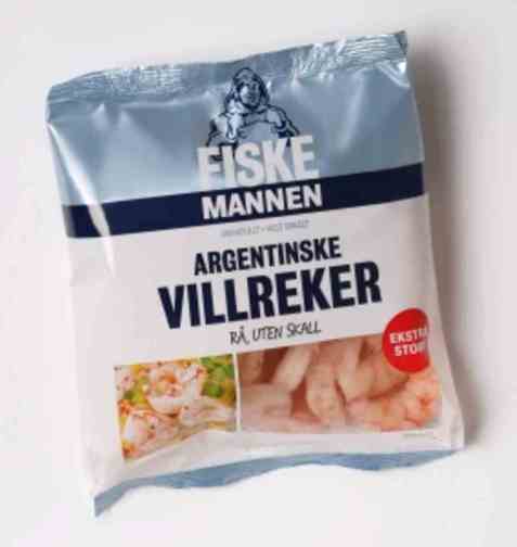 Bilde av Fiskemannen argentinske villreker 500 gr. Bilde av Fiskemannen argentinske villreker 500 gr.
