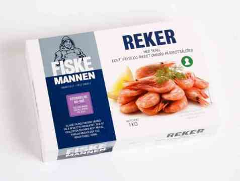 Bilde av Fiskemannen Reker frosne 80/100. Bilde av Fiskemannen Reker frosne 80/100.