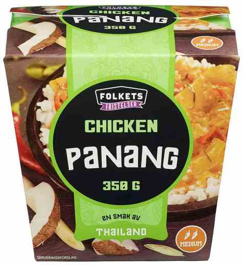 Bilde av Folkets chicken panang 350 gr. Bilde av Folkets chicken panang 350 gr.