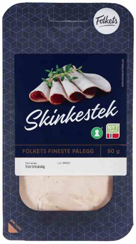 Bilde av Folkets skinkestek 90 gr.
