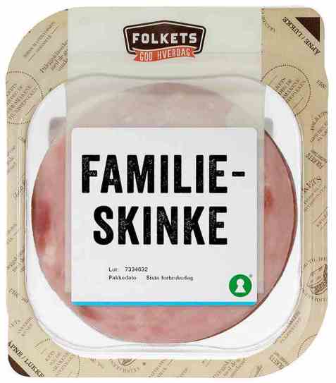 Bilde av Folkets familieskinke 150 gr. Bilde av Folkets familieskinke 150 gr.
