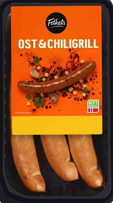 Bilde av Folkets ost og chiligrill. Bilde av Folkets ost og chiligrill.