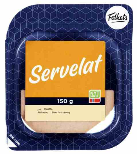 Bilde av Folkets servelat 150 gr. Bilde av Folkets servelat 150 gr.