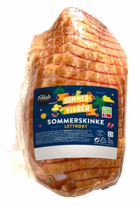 Bilde av Folkets sommerskinke lettrøkt. Bilde av Folkets sommerskinke lettrøkt.
